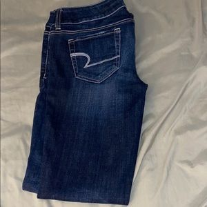 American Eagle Jeans Dark Wash Sz 8 stretch